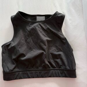 Lululemon Black Mesh Sports Bra